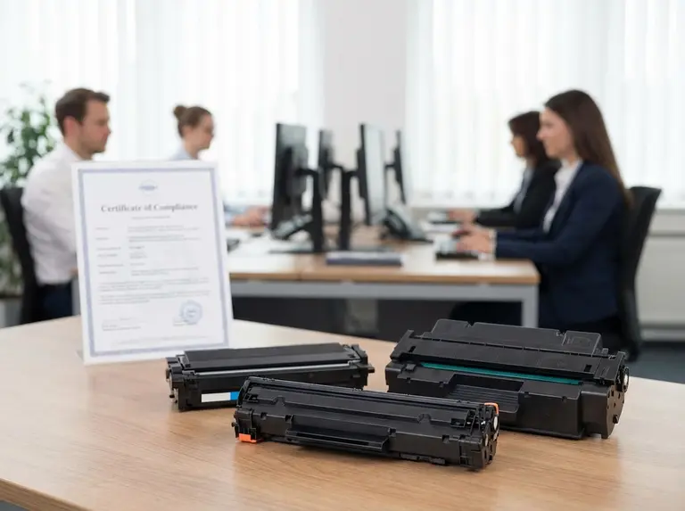 Сертификат на картриджи