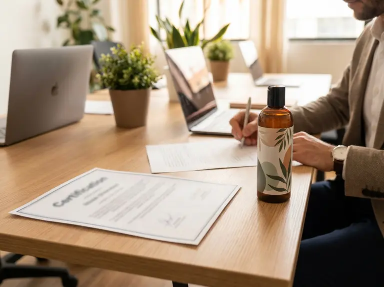 Сертификат на шампунь